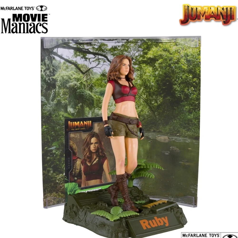 McFarlane Toys - Movie Maniacs Ruby Roundhouse (Jumanji) 6in Posed Figure - Picture 10 of 14
